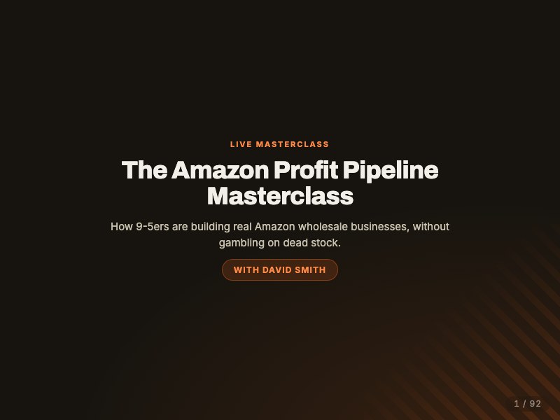 Webinar presentation preview