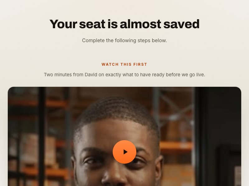 Thank-you page preview